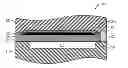 Fig. 01 - Accoustic resonator having integrated lateral feature and temperature compensation feature