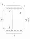 Fig. 22 - Acoustic touch apparatus with addressable multi-touch capability