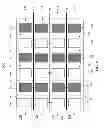 Fig. 06 - 3D liquid crystal display comprising four electrodes alternately arrange between a first and second substrate