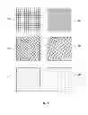 Fig. 05 - Scanning device having a bed cover including a pattern of repeated design elements