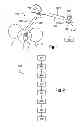 Fig. 02 - Method for locating a terminal at the surface of a coverage area by means of a telecommunication network using a multi-beam satellite