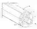 Fig. 01 - OPTICAL FIBER CABLE HAVING SPLINE PROFILED INSULATION