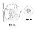 Fig. 10 - OPTICAL FIBER CABLE HAVING SPLINE PROFILED INSULATION
