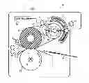 Fig. 01 - Fixing device having a rotation sensor driven by a heat roller and image forming apparatus incorporating same