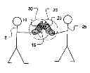 Fig. 01 - Data exchange initiated by tapping devices
