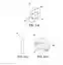 Fig. 06 - Arthroscopic cannula dams for fluid control
