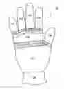 Fig. 01 - Lightweight robust thin flexible polymer coated glove