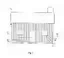 Fig. 02 - Attachment device for sheet type construction siding