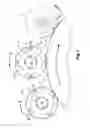 Fig. 02 - Plate cylinder drive unit in printer