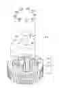 Fig. 06 - Robot using multi-output differential gear
