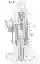 Fig. 03 - Support structure of direct fuel injection valve