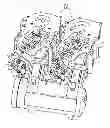 Fig. 01 - Compression ignition dual fuel engine and fuel injector for same