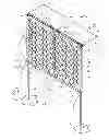 Fig. 01 - Methods of flow baffle installation
