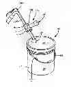 Fig. 01 - Pour spout adapter assembly for pumping system