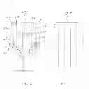 Fig. 06 - Log splitting apparatus having log splitter frame with stripper plates