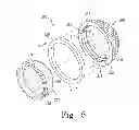 Fig. 06 - Acetabular cup having a wireless communication device