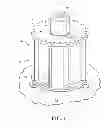 Fig. 02 - Cooled flywheel apparatus having a stationary cooling member to cool a flywheel annular drive shaft
