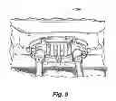 Fig. 08 - Luggage panel with integrated carry handle for soft-side type luggage cases