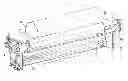 Fig. 01 - Unrolling device, particularly for materials in rolls, with material alignment control