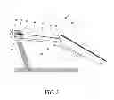 Fig. 06 - ACTUATED HINGE AND CABLE ASSEMBLY FOR USE WITH COMPUTER DISPLAY MONITORS