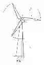Fig. 02 - Wind turbine optical wind sensor