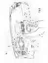 Fig. 02 - ATTACHMENT STRUCTURE OF INFORMATION DISPLAY DEVICE FOR VEHICLE