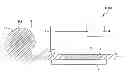 Fig. 01 - Equipment of inspecting thickness of fibre cloth and method therefor