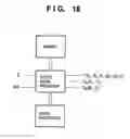 Fig. 16 - Arangement of circuits in pixels, each circuit shared by a plurality of pixels, in image sensing appratus