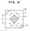 Fig. 19 - Arangement of circuits in pixels, each circuit shared by a plurality of pixels, in image sensing appratus