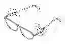 Fig. 01 - Eyeglass Frame With Temple Region For Interchangeable Ornaments