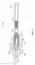 Fig. 10 - Terminus assembly for terminating an optical cable