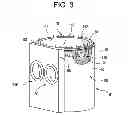 Fig. 04 - Sound attenuating chimney element for a turbomachine system