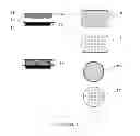 Fig. 02 - METAL-AIR BATTERY SYSTEM WITH DETACHABLE ANODE AND CATHODE COMPARTMENTS