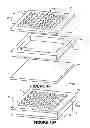 Fig. 13 - Electrochemical cells having current-carrying structures underlying electrochemical reaction layers