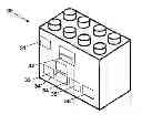 Fig. 01 - CONSTRUCTION TOY COMPRISING A PLURALITY OF INTERCONNECTABLE BUILDING ELEMENTS, SET OF A PLURALITY OF INTERCONNECTABLE BUILDING ELEMENTS, AND METHOD TO CONTROL AND/OR MONITOR A CONSTRUCTION TOY