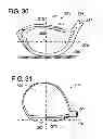 Fig. 19 - Golf club face with cover having roughness pattern