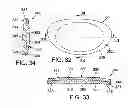 Fig. 20 - Golf club face with cover having roughness pattern