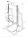Fig. 01 - Exercise apparatus having spring assemblies capable of engaging a slidable weight bar assembly for enhanced concentric and eccentric working of muscle