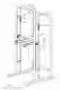 Fig. 06 - Exercise apparatus having spring assemblies capable of engaging a slidable weight bar assembly for enhanced concentric and eccentric working of muscle