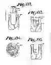 Fig. 35 - POLYAXIAL BONE ANCHOR WITH NON-PIVOTABLE RETAINER AND POP-ON SHANK, SOME WITH FRICTION FIT