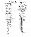 Fig. 77 - POLYAXIAL BONE ANCHOR WITH NON-PIVOTABLE RETAINER AND POP-ON SHANK, SOME WITH FRICTION FIT