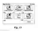 Fig. 22 - Navigation device and method for display of position in text readable form