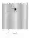 Fig. 03 - Shower Curtain Configured to Allow Use of Technology Devices