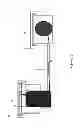 Fig. 13 - Shower Curtain Configured to Allow Use of Technology Devices