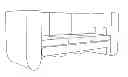 Fig. 01 - ADJUSTABLE AND TRANSFORMATIVE TWO AND THREE SIDED SOFA