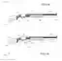 Fig. 02 - Projectile launcher structured in shotgun configuration