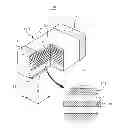 Fig. 01 - Multilayered ceramic capacitor, mounting structure of circuit board having multilayered ceramic capacitor mounted thereon, and packing unit for multilayered ceramic capacitor