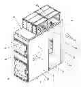Fig. 01 - Arc-resistant switchgear enclosure with vent arrangement of a lower compartment
