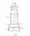 Fig. 09 - Non-rotating drill bit for a down-the-hole drill hammer