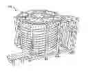Fig. 01 - Dampened Radius Modular Conveyor Belts and Belt Modules